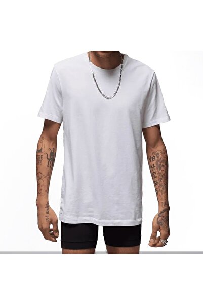 JORDAN JHM FLIGHT BASE TEE 2 ΤΕΜ. JM0625-001 Λευκό XL