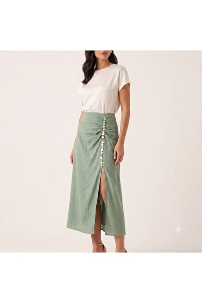 centilmen Unique Wrinkled Fabric Skirt 266007