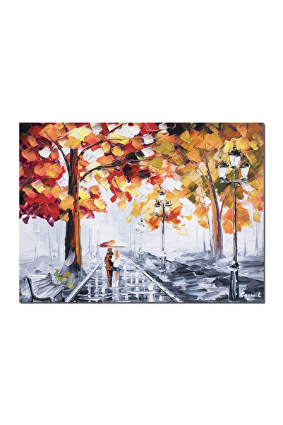 artnova Tablou pictat manual dormitor, living, Impreuna pentru totdeauna, 40x...