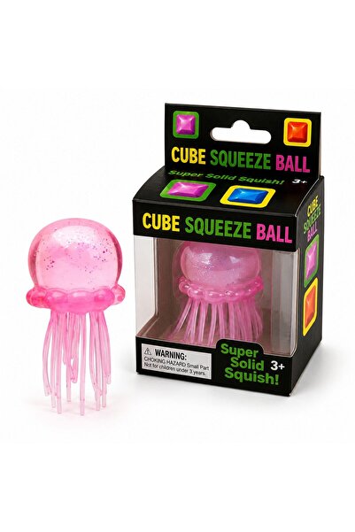 ePandamel Jucarie Squishy Dumpling in Forma de Meduza, Model Jelly Translucid...
