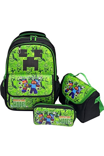 ms mixxstore Character Patterned Thermal School Backpack and Pencil Case Set ...