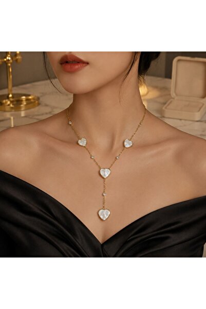 Monalisa Home Luxurious Zircon Stone Figured Showy Capeli Necklace