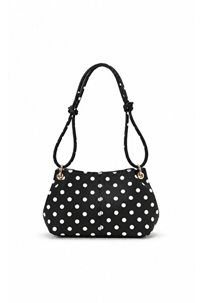 Yeeys Max Polka Dot Knot Detailed Adjustable Shoulder & Arm Bag