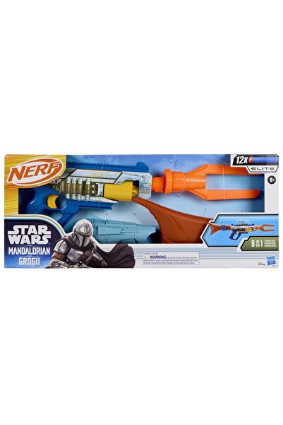 Hasbro Nerf Blaster Elite Star Wars Mandalorian și Grogu 8 în 1