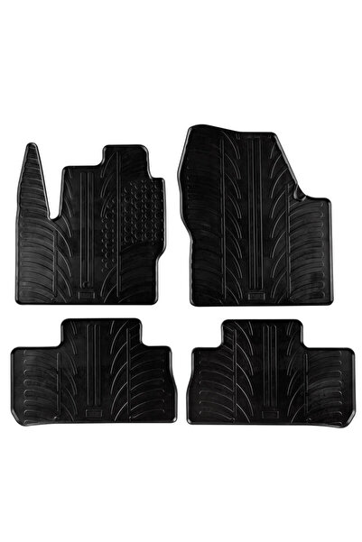 Gledring Πατάκια Αυτοκινήτου 0520 Land Rover Freelander 2 2007-2014 Μαύρα 4 Τ...