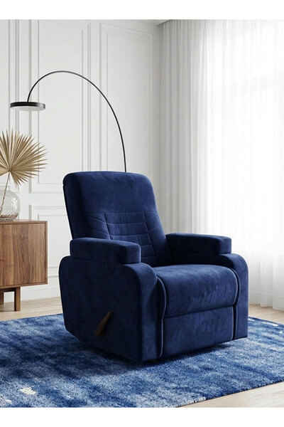 Medical Sleep Lazurde | Classic Relaxing Recliner Chair with Bed Mode - Royal...