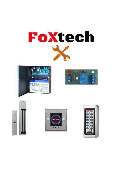 Foxtech Έτοιμο Εγκατεστημένο Σύστημα Ηλεκτρομαγνητών για Έλεγχο Κεντρικής Εισ...