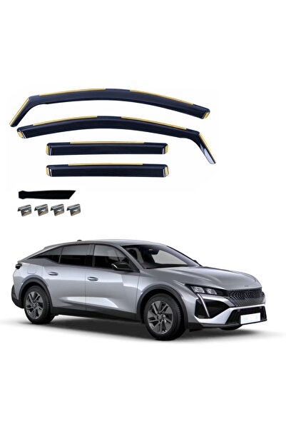 Flexzon Ανεμοθραύστες για PEUGEOT 408 LSE 2022+ 4 τεμάχια. FZVETRBR0135