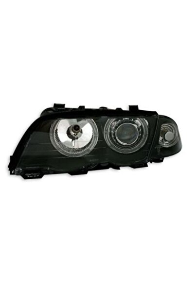 Depo Μπροστινά φώτα angel eyes για BMW E46 σεντάν (1998-2001) - μαύρα, χωρίς ...