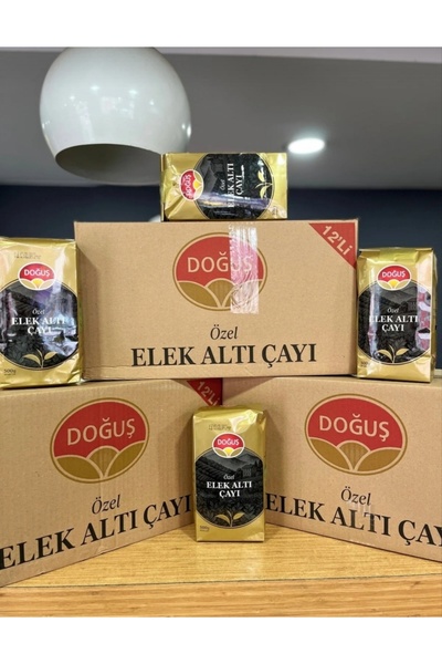 Doğuş Çay Doğuş Özel Elek Altı Çayı 12'li Avantaj Paketi 500 g x 12 (6 Kg)