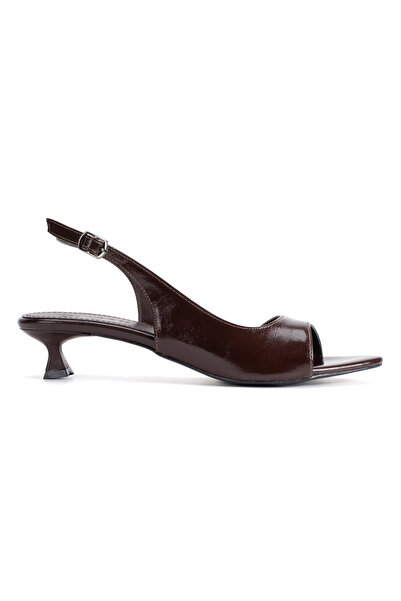 Akçetin Moda Women's Short Heeled Closed-Side Casual Shoes
