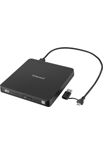 Universal Intenso 5401400 كاتب أقراص CD-DVD خارجي USB 3.2 Gen 1x1 جهاز عالي ا...
