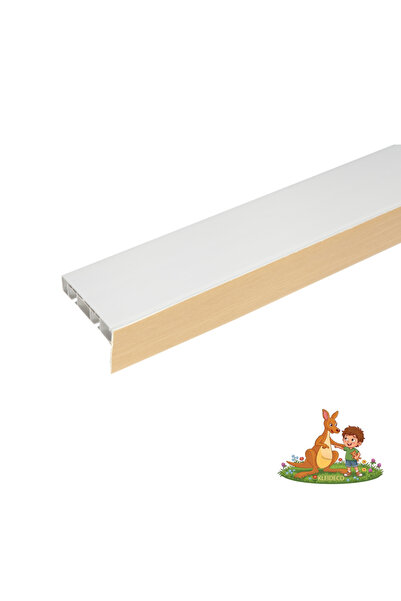 KLEIDECO Sina perdea PVC Berlin, 2 canale, cu masca decorativa, 300 cm, NATUR...