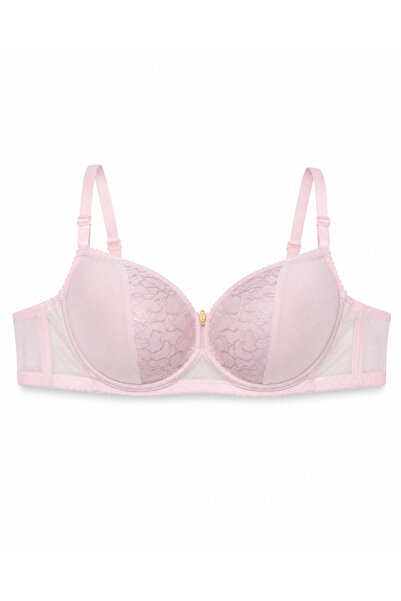 Generic Women's Padded Lace Bra with Adjustable Straps | Hook & Eye Closure, ...