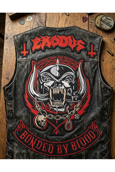 Genel Markalar Büyük boy Sırt metal patch motörhead