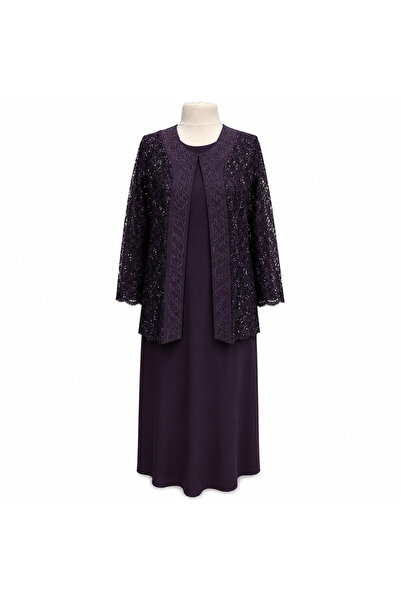 Sondos Moda42 Hesna Large Size Stone Embellished Jacket Stylish Mother Evenin...