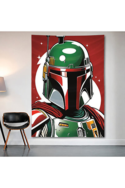 Geek Cultcha Boba Fett Star Wars Wall Cloth Wall Tapestry First Quality Satin...