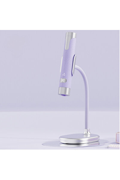 Grovie AI Sensörlü Mini UV/LED Jel OjeTırnak Kurutucu | Kablosuz Şarjlı Taşın...