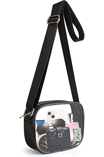 Arabest Clear Crossbody Bag for Women,Adjustable Strap,Stadium Approved,Conce...