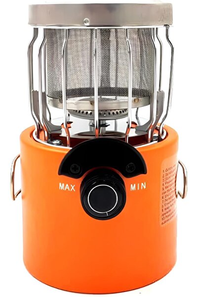 Cady One 20*12cm 2000W Portable Mini Gas Stove Stainless Steel Hiking Stove C...