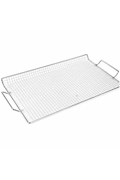 Flippy Gratar metalic BBQ, Flippy, din metal, pentru gatit in aer liber, 26x3...