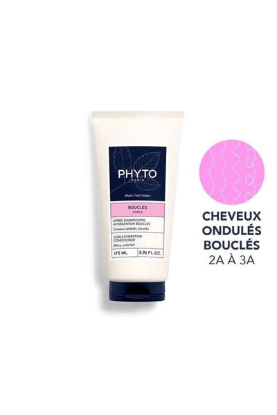 Phyto Boucles Curls, Ενυδατική Μαλακτική Κρέμα για Μπούκλες 175ml