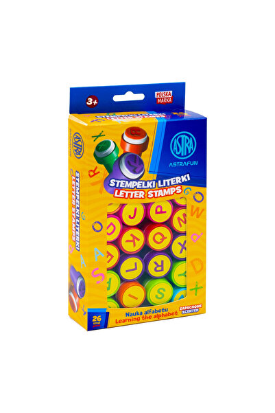ASTRA papiernicze Set stampile decorative, Astra, 26 piese, Parfumate, Multic...