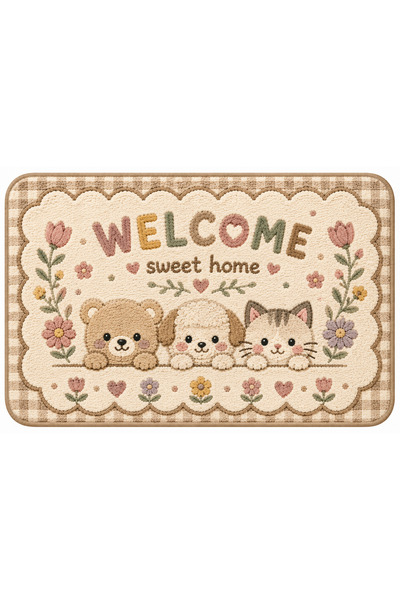 Arabamakss Digital Printing Door Mat |   Non-Slip Sole |   45X70 cm