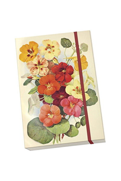 Skona Ting Caiet STNOTE 151 Nasturcja, A5, 140 pagini, coperta decorativa cu ...