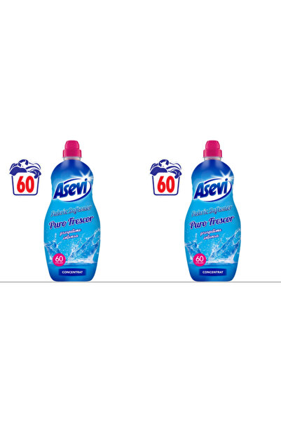 ASEVI 2x pack, Puro Frescor, 1.50L, 60 spalari,