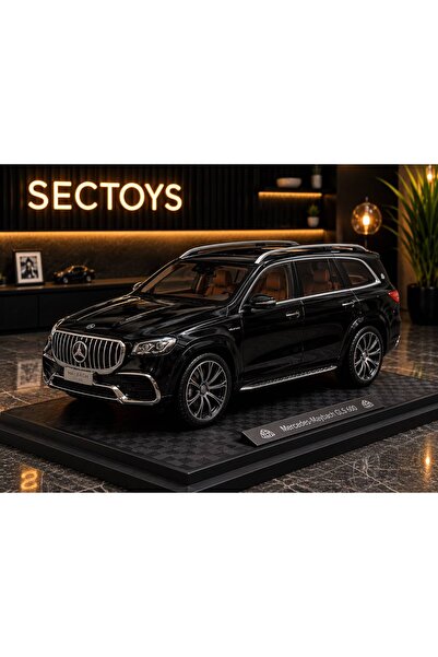 scntoys Mercedes Glc 63 Black Diecast Model Car Openable Doors 1:24 Mercedes ...