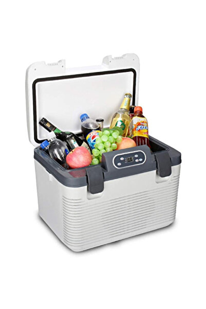 Generic 19L Portable Electric Cooler & Warmer AC/DC Car Fridge for Camping, H...