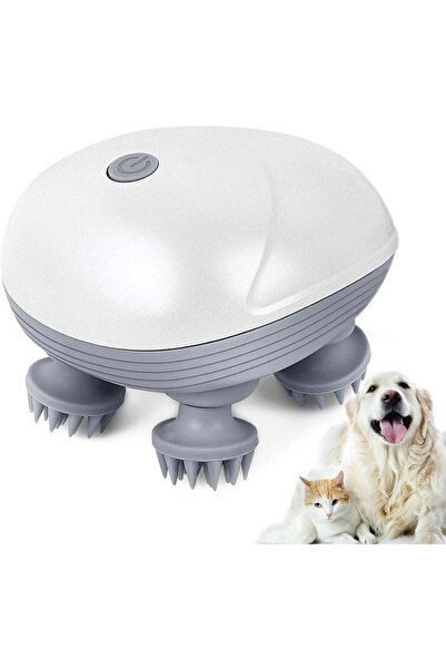 ZeeSquare Electric Scalp Massager Wireless | 4 Head Deep Kneading Head Massag...