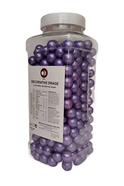 DGN Perle de zahăr decorative mov 800g