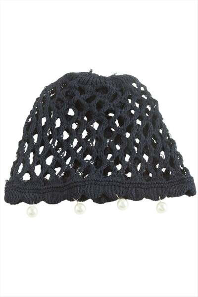 TakÇalıştır Women's Summer Braided Pearl Mesh Bohemian Bonnet Headgear