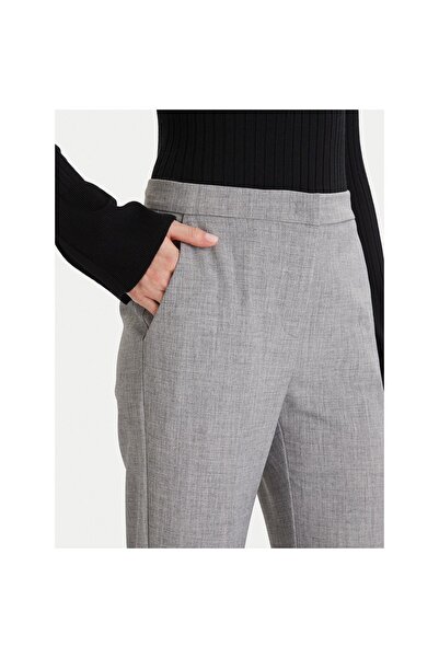 MARYLEY Pantaloni de damă din material textil 25IB587/M07/10GR Gri