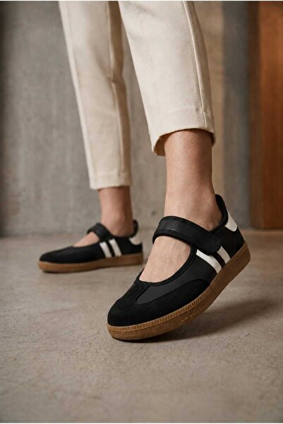 HİGHRUN Women's Velcro Strap Casual Sneaker Shoes