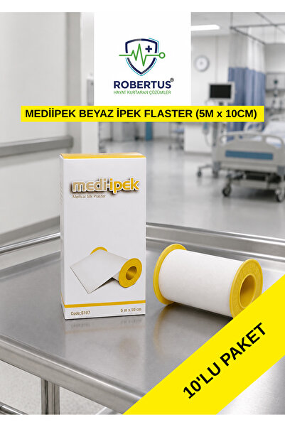 Mediipek Flaster Medi-İpek (5 m x 10 cm) 10'LU PAKET