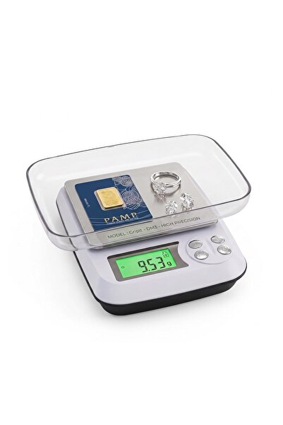 saif Gripit Jewellery Weighing Scale 1000g x 0.01g – High Precision Digital G...