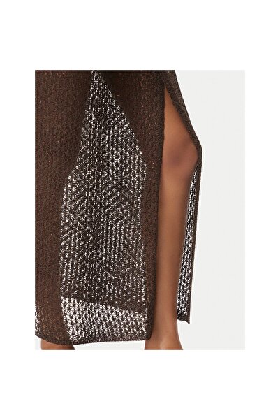 Guess Rochie de plajă pentru femei E6GK04Z5402 Maro