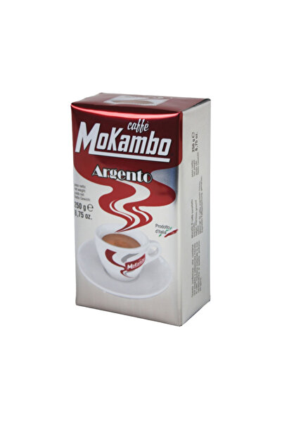 OEM Mokambo Argento Cafea Măcinată Import Italia, 250g, Silver Quality, Aromă...