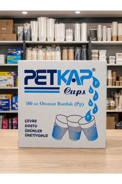 isopack 180 cc pet bardak, otomat bardak 1 koli (3000 adet)