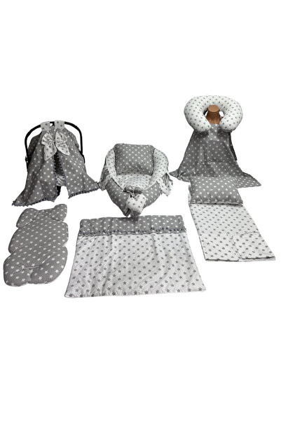 Happy Baby Dikiş Atölyesi 10’lu Babynest Anne Yanı Puset Örtüsü Alt Açma Emzi...