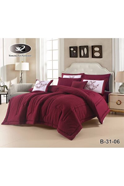 BIET ALMAFROSHAT 8-Piece Quilt Set with a Luxurious Duvet Cover