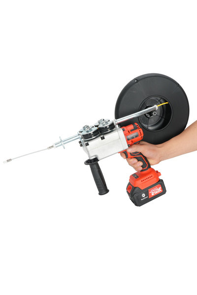 GearZone Automatic Fish Tape Tools Wire Threading Electric Cable Lead Pipe We...