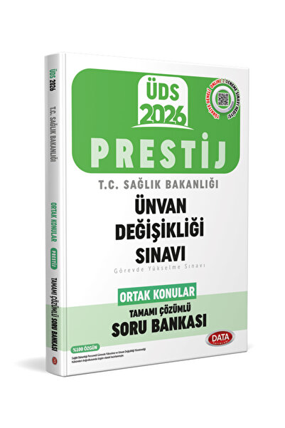 Data Yayınları T.C. Sağlık Bakanlığı Ünvan Değişikliği Sınavı Ortak Konular P...