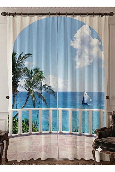 Elmas Dizayn Custom Made Brand Uhd Digital Printing 240*280 cm Double Wing Ba...
