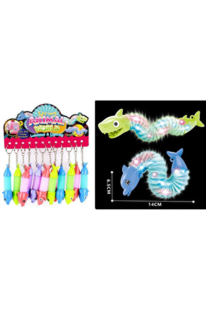Trifox Breloc set delfin si rechin multicolor 10.4x8cm