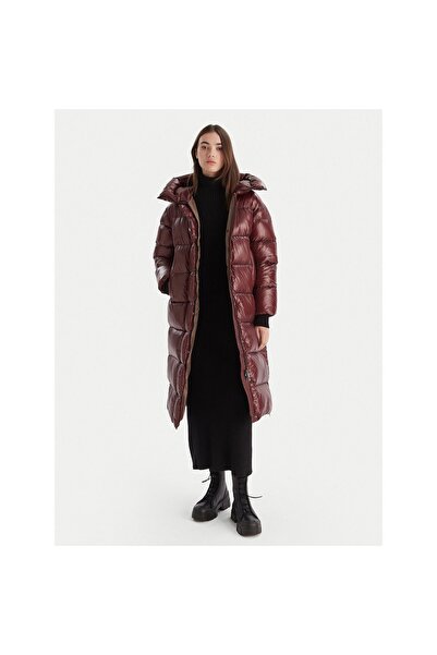 Hetrego Geacă de puf pentru femei 8P781 25WD24 Bordeaux