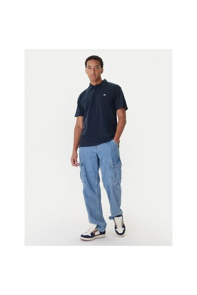 Quiksilver Ανδρικό Πόλο EQYKT04392-KTP0 Ναυτικό Μπλε